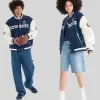 Buy Dallas Cowboys Navy & White Bomber Jacket For Men and Women