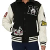 Buy Deals On Disney Mickey Mouse Logo Letterman Varsity Jacket