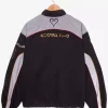 Buy Disney Kingdom Hearts Moto Black Track Full-Zip Jacket On Sale