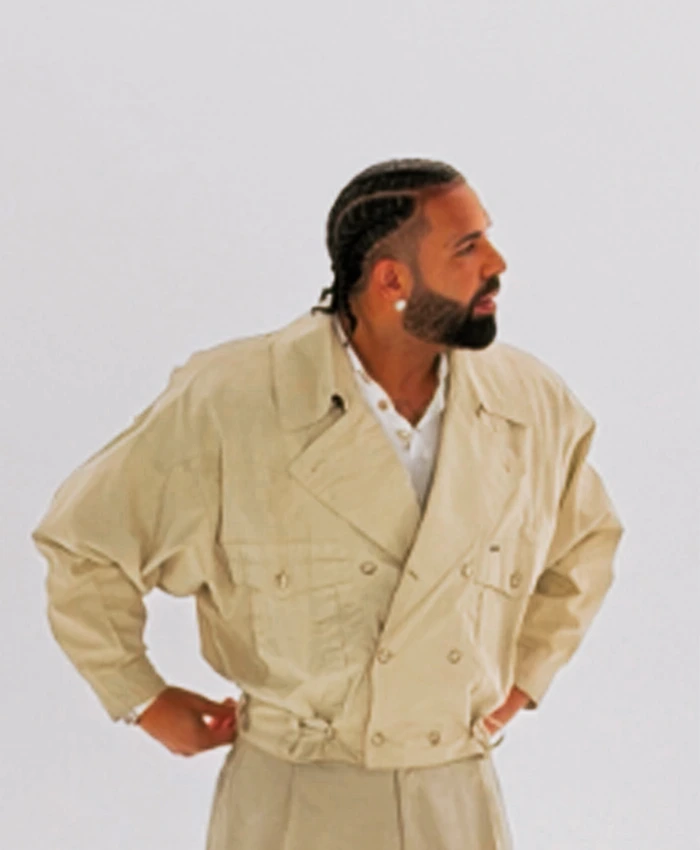 Buy Drake 1980s Italian Vintage Canadian Beige Tuxedo Jacket On Sale