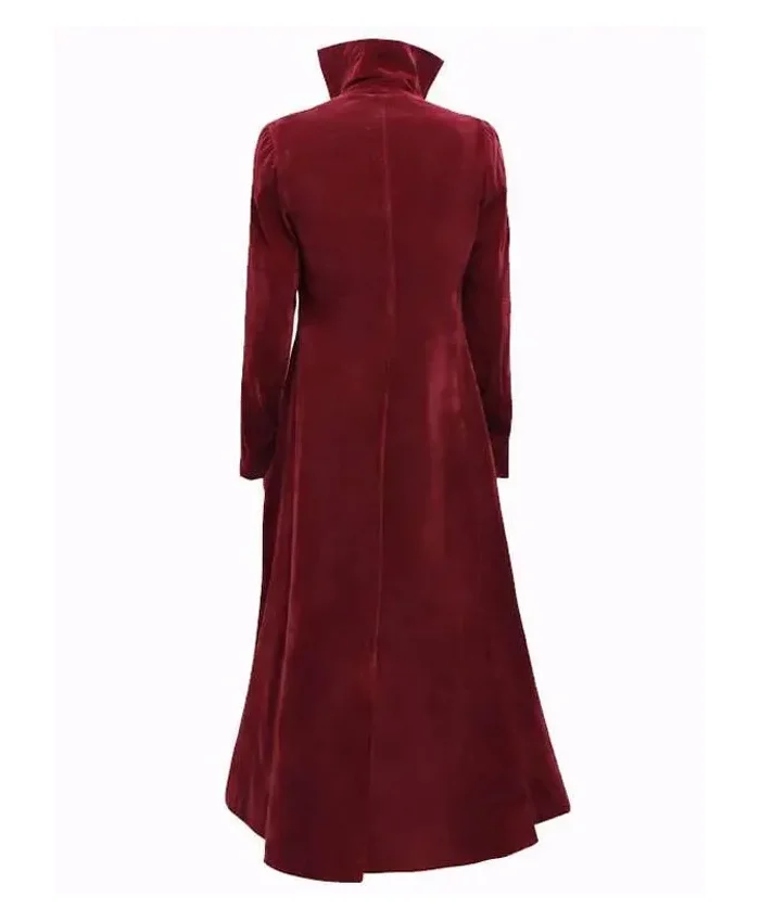 Buy Gothic Halloween Vampire Red Costume Coat at Discounted Price
