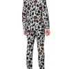 Buy Halloween Pumpkin Grey Printed Suit for Men On Sale