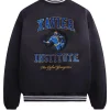 Buy Kith x Marvel X-Men Cyclops Black Satin Bomber Jacket On Sale