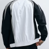 Buy Men’s Umbro White and Black Relaxed Track Jacket Back View