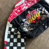 Buy NASCAR Coca Cola 600 Vintage Black Cropped Jacket Back