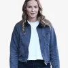 Buy Princess Ingrid Alexandra At University Of Oslo 2026 Blue Cotton Jacket