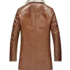 Buy Real Sheepskin Leather with Liner Lambskin Coat On Sale
