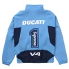Buy Supreme Ducati Light Blue Polyester Track Jacket On Sale