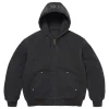 Buy Supreme The Great China Wall Hooded Work Jacket Black