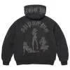 Buy Supreme The Great China Wall Hooded Work Jacket Black Back