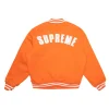 Buy Supreme x New Era MLB Team Logos Patches Varsity Jacket Back