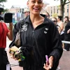 Buy Trinity Rodman Adidas x Willy Chavarria Pinstripe Black Track Jacket For Women
