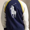 Buy US Open Tennis Championships 2026 Ball Crew Blue and White Track Jacket Back View