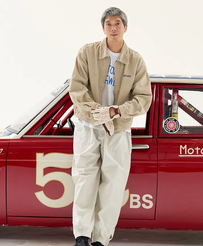 Buy Visvim Motors Club 2026 Somer Swing Top Beige Corduroy Jacket On Sale