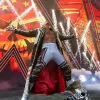 Buy WWE SummerSlam 2026 Minnesota Cody Rhodes Black Leather Trench Coat Front