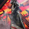 Buy WWE SummerSlam 2026 Minnesota Cody Rhodes Black Leather Trench Coat Side View