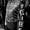Buy WWE SummerSlam 2026 Minnesota Paige Saraya Bevis Black Leather Studded JacketSide View