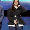 Buy-your-Favourite-Disney-Fan-Event-Hailee-Steinfeld-D23-Black-Peplum-Jacket