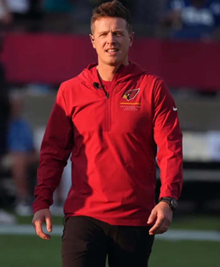 Cardinals-2026-Mike-LaFleur-Preseason-Nike-Half-Zip-Anorak-Hooded-Jacket-in-Red