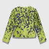 Carrie Preston TV Series Elsbeth 2026 Elsbeth Tascioni Green Jacquard Jacket Back View