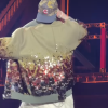 Chris-Brown-R-and-B-Tour-2026-Green-Bomber-Sequin-Jacket-Back