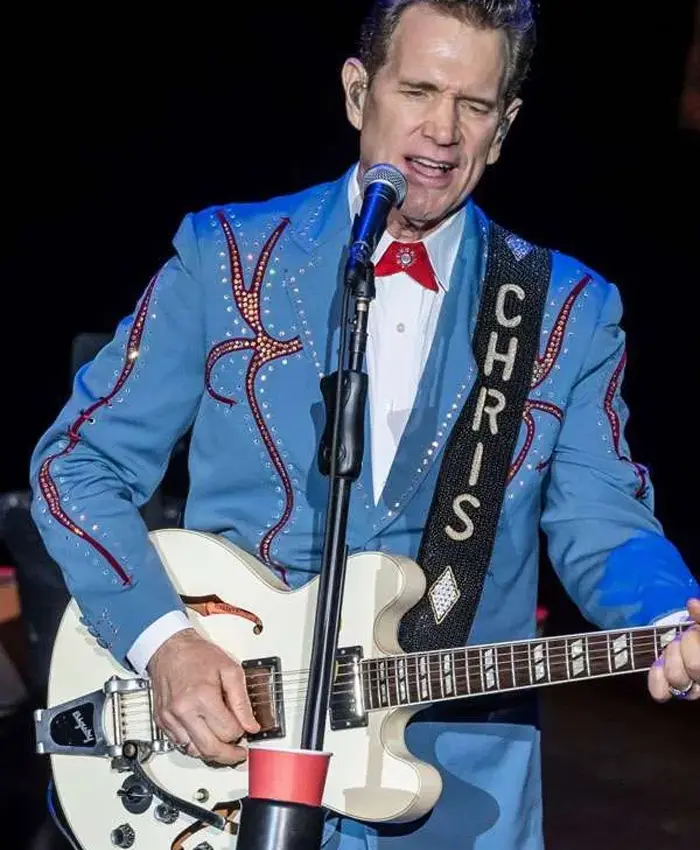 Chris Isaak Coruna Sounds Spain Blue Concert Blazer