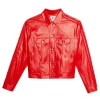Christian Siriano TV Series Project Runway 2026 Red PU Jacket