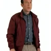 Christopher Rodriguez-Marquette TV Series Reacher 2026 Jacob Merrick Maroon Bomber Jacket
