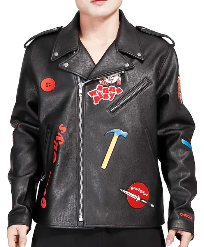Chucky Good Guys Leather Biker Jacket