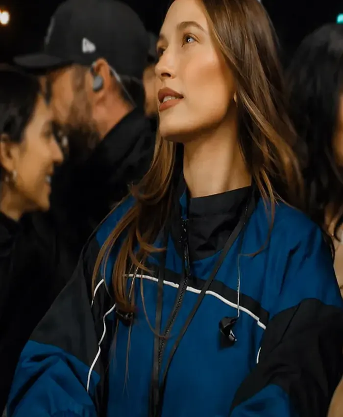 Coachella 2026 Hailey Bieber Track Jacket