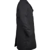 DCI Ellis TV Series Ellis Black Long Double Breasted Coat Shop now