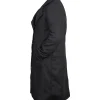 DCI Ellis TV Series Ellis Black Long Double Breasted Coat Side View