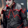 Danhausen WWE SummerSlam 2026 Minnesota Entrance Halloween Black Cotton Jacket Front