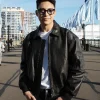 Darren Espanto Sydney Trip 2026 Black Leather Jacket