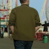 David Burroughs TV Series I Will Find You 2026 Sam Worthington Green Jacket