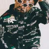 Denim Tears x Stüssy x Our Legacy TTL Black Denim Jacket Mens