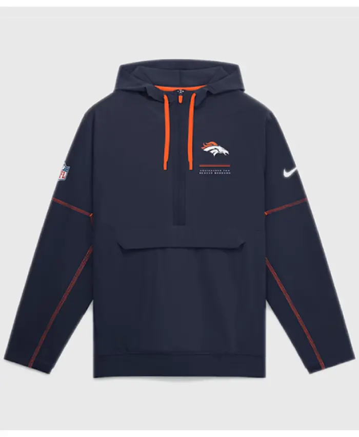 Denver Broncos 2026 Sideline Anorak Half-Zip Jacket