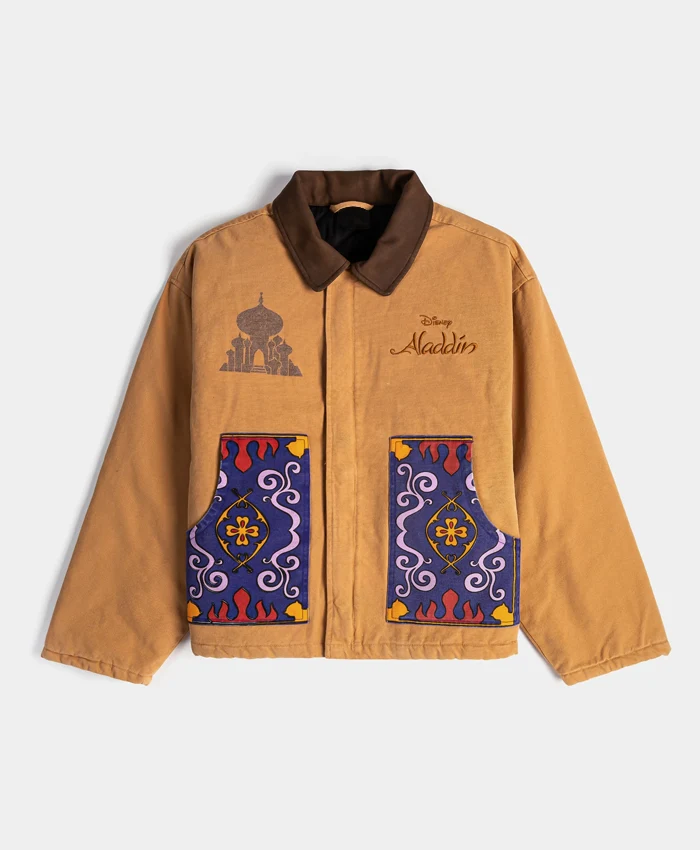 Disney Aladdin Genie By Shoe Palace Work Jacket