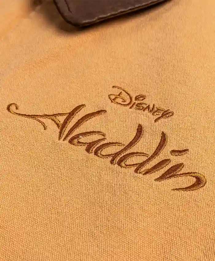 Disney Aladdin Genie By Shoe Palace Work with Graphic Details Jacket Front View