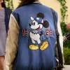 Disney Mickey Mouse Baseball Denim Bomber Jacket