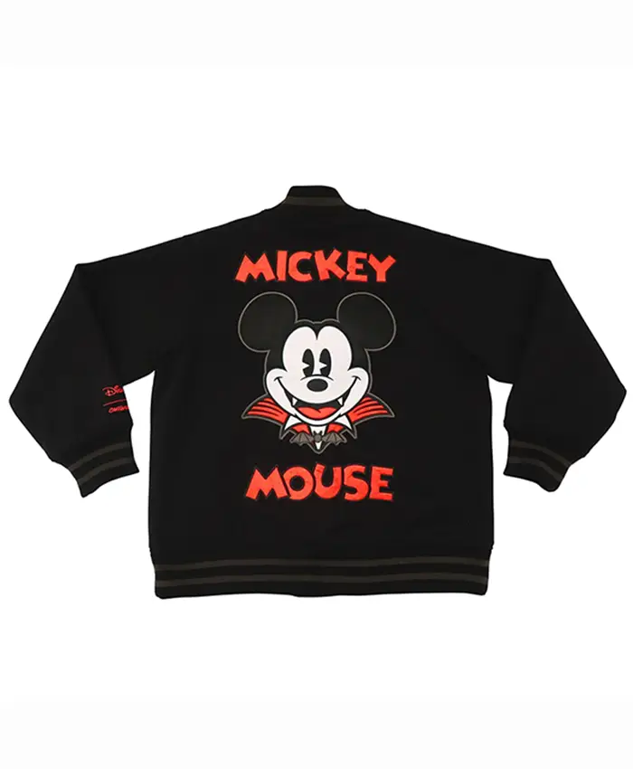 Disney Mickey Mouse Vampire Varsity Jacket