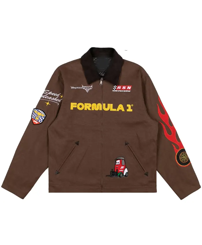 Disney Pixar’s Cars Formula 1 Lightning McQueen Racing Jacket