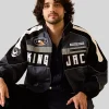 Disney The Nightmare Before Christmas 2026 King Jack Sekllington Moto Jacket Front
