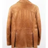 Dot-Marie Jones TV Series The Shards 2026 Butch Banxxx Brown Leather Jacket Back View