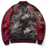 Dragon and Peony Sukajan Bomber Jacket