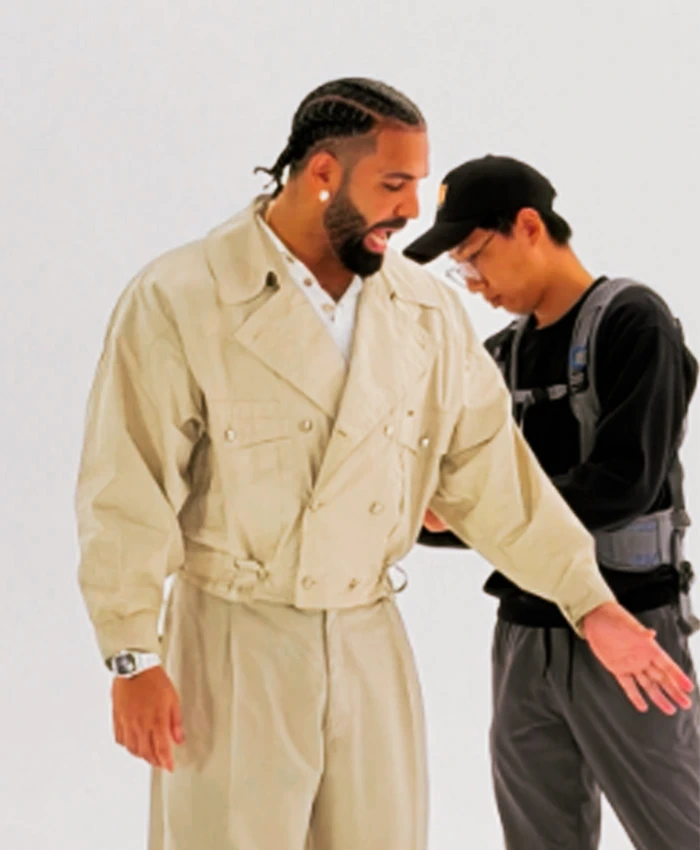 Drake 1980s Italian Vintage Canadian Beige Jacket