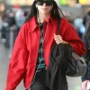 Dua Lipa New York City 2026 Red Jacket