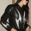 Dua Lipa Nostalgia Tour Black Leather Jacket
