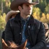 Dutton Ranch S01 Wes Bentley Black Jacket
