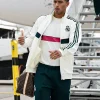 EA Sports FC 27 Jude Bellingham Adidas Real Madrid White Fleece Track Jacket
